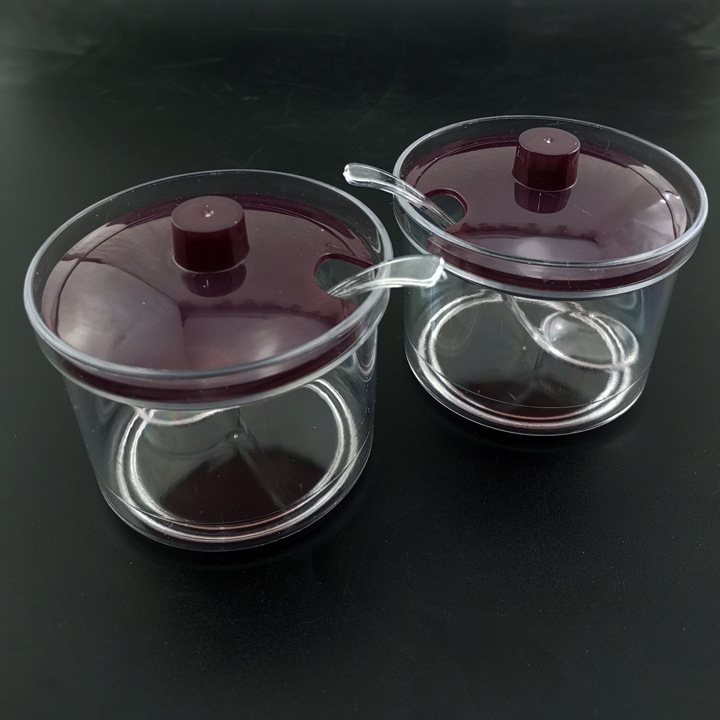 F1 922 217 # acrílico azúcar tarro condimento caja cocina gadget Yiwu 2 yuanes tienda al por mayor