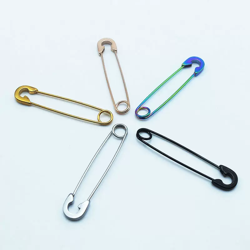 316L不锈钢耳钉 别针创意小清新耳环 身体穿刺饰品 工厂批发