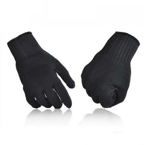 Steel wire level 5 anti-cut gloves labor protection wear-resistant anti-slip breathable anti-cut woodworking welder butchery labor iron gloves