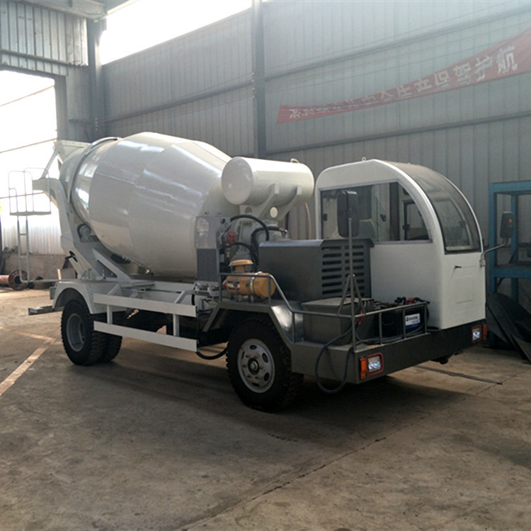 四不像混凝土搅拌罐车 2方车载式混凝土罐车 自动卸料混凝土罐车