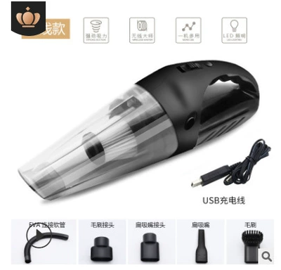Tozsoranlar Charging Handheld Charging Vacuum Cleaner - black-usb-section