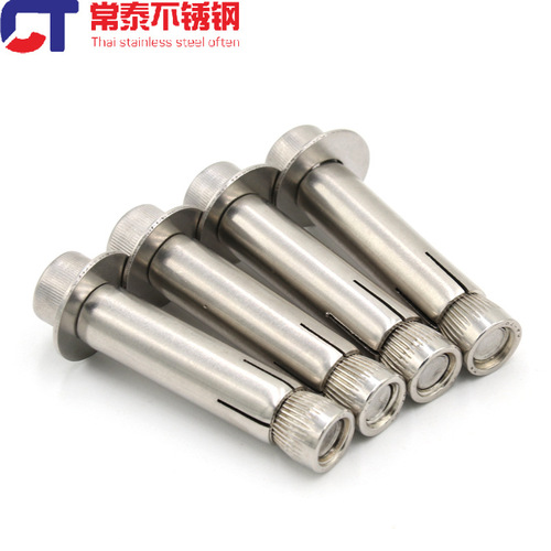 316 304 stainless steel cylindrical head hexagonal inner expansion screw/bolt built-in expansion M6M8M10M12