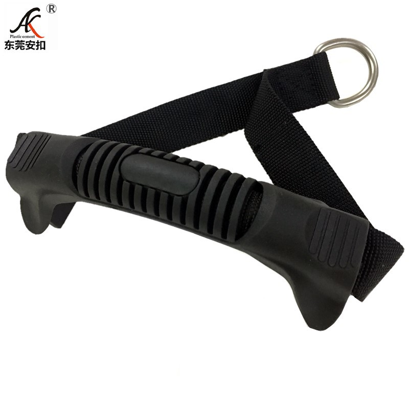 Correa de gimnasio mango de cinta accesorios para equipos de potencia manejar equipo de fitness mango de bíceps