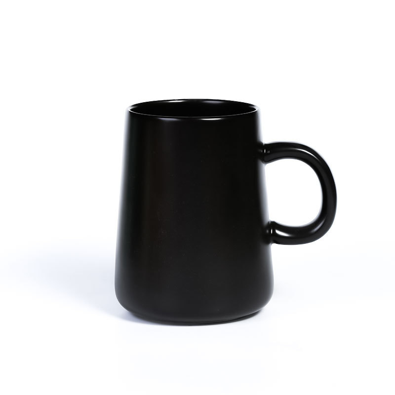 Taza de cerámica mate de gran capacidad para café, para uso doméstico, regalos corporativos, recuerdos, impresión de logotipo personalizado