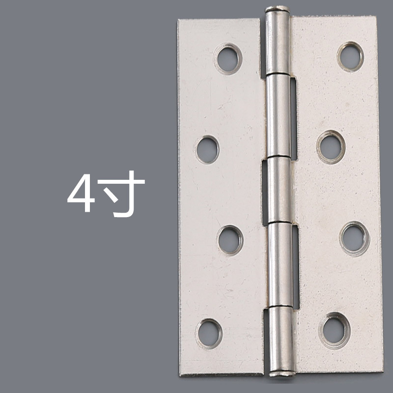 201 bisagra de equipaje puerta de madera plana abierta bisagra de acero inoxidable silenciador puerta y ventana accesorios de hardware de soldadura