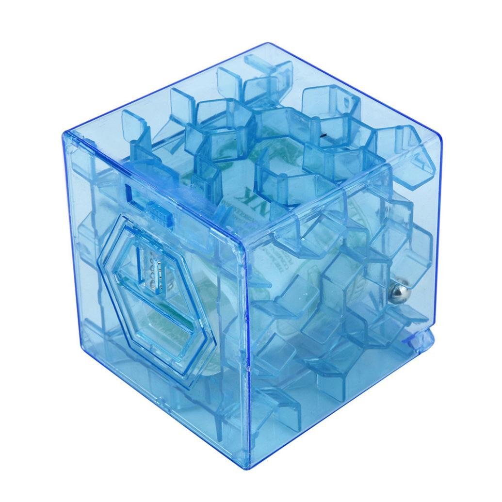 Transfronterizo Venta caliente kindergarten inteligencia educación temprana regalo creativo descompresión cubo alcancía juguete 3D laberinto tridimensional