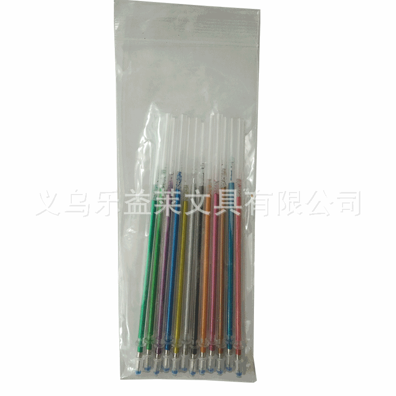 Juego de Repuestos para Bolígrafo de Gel 48/100 Colores Plástico Multicolor para Pintura y Bricolaje