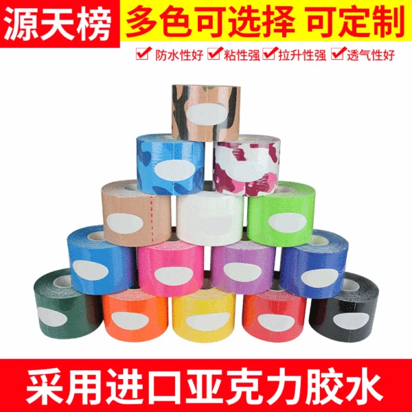 Muscle Patch Kinesiology Tape Elastic Sports Bandage Muscle Patch Kinesio Patch Manufacturer
