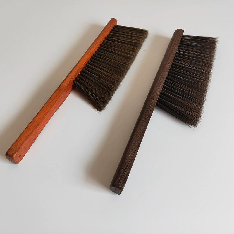 Куриное крыло дерево дом пылесбор brush мягкая кровать пылесборник длинная ручка кисть красная розовая кедровая кисть