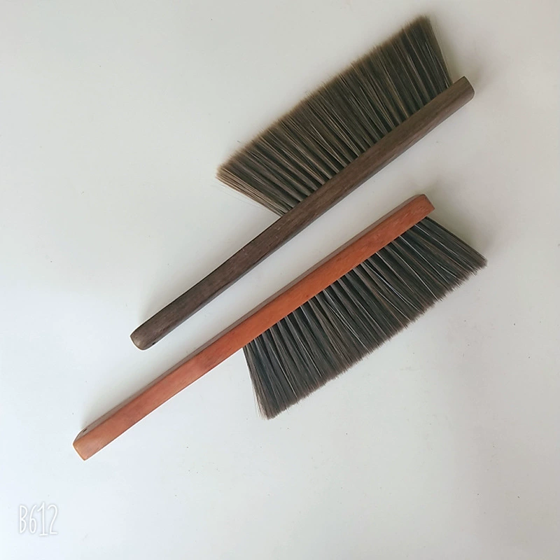 Куриное крыло дерево дом пылесбор brush мягкая кровать пылесборник длинная ручка кисть красная розовая кедровая кисть