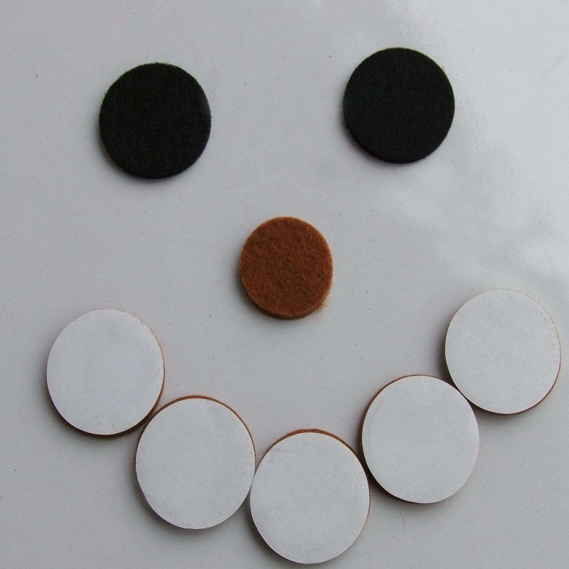 厂家直销毛毡垫家具脚垫自粘静音毛毡垫地板保护垫套装家具脚垫