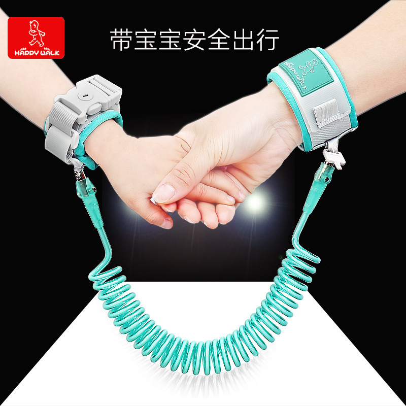 Suministros de protección para bebés para niños taobao nuevo deslizamiento al aire libre cinturón anti-perdido pulsera de cuerda de tracción