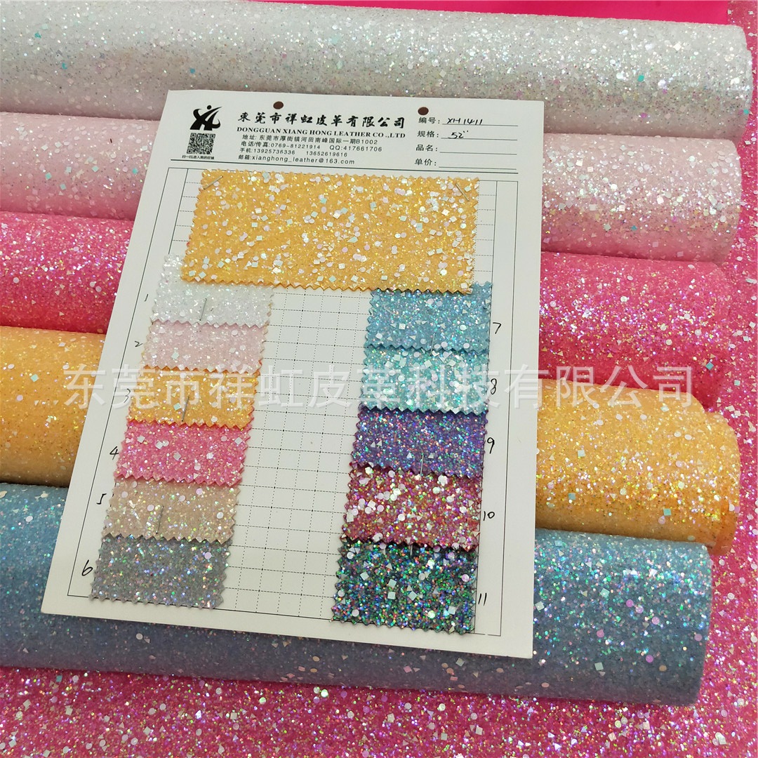 新款特殊彩片圆片三角片幻彩闪亮片格利特金葱闪片饰品料工厂直销