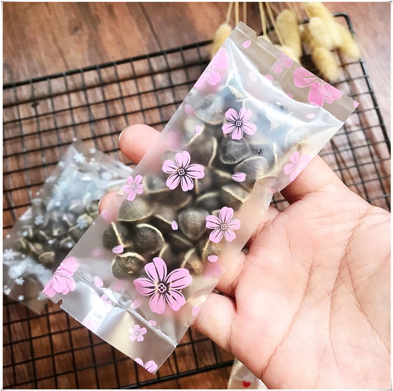 5,5*13 DE LARGO copo nieve crujiente Lollipop bolsa piña pastel hornear West Point caramelo máquina sellada helado plana bolsillo al por mayor