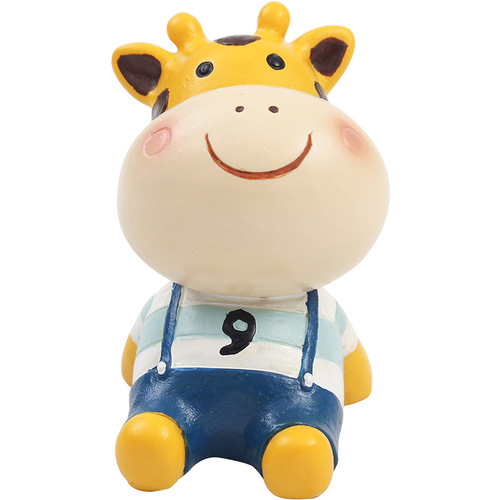 Cartoon looking up to school creative zakka crafts home decorations resin car cake decorations wholesale