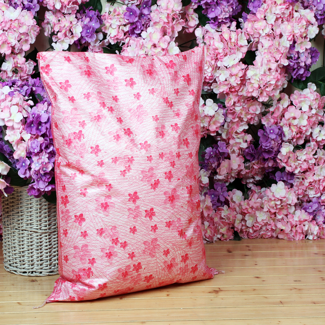 印刷彩色自封口塑料编织袋厂家乳胶被快递防水物流包装纸盒打包袋