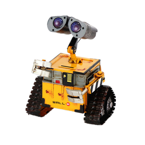 Retro iron model WALL-E robot WALL-E decorative ornaments creative crafts piggy bank children's gift
