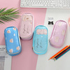 Polyurethane pencil case for elementary school students, pig