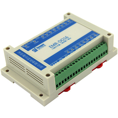 16路继电器输出 EMR-DO16  串口转开关信号 开关量输出模块