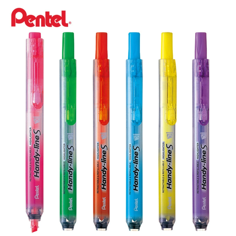 Pentel SXS15 SLW8 двухголовиковая двухцветная маркер-ручка в Японии