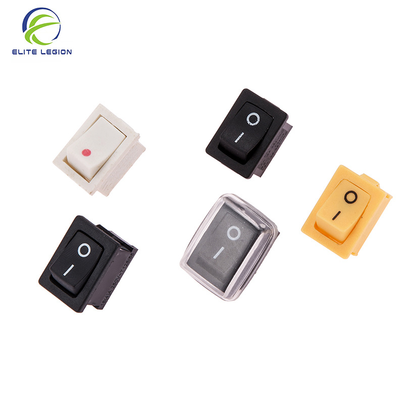 盛钧厂家供应15*21机顶盒翘板开关打印机船形开关