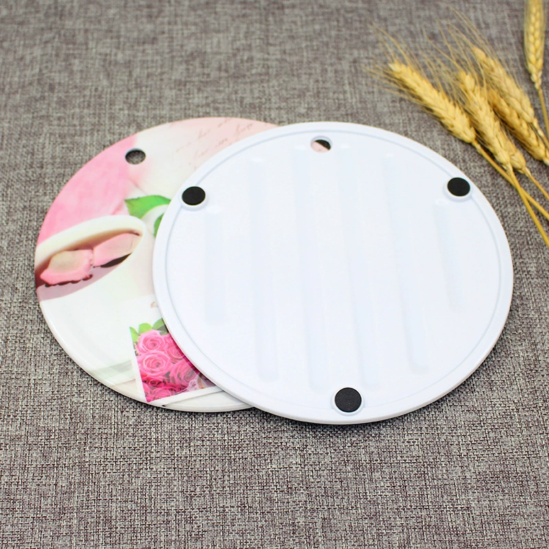 18.8 см аминный тепловой изоляционный поддоном настольный поддона imitation porcelain дом подкладка чаши под теплоустойчивый защитный подшипник высокая температура