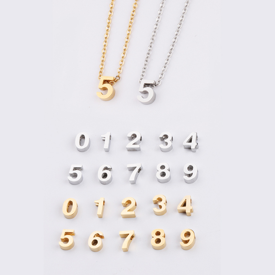 Arabic necklace stainless steel