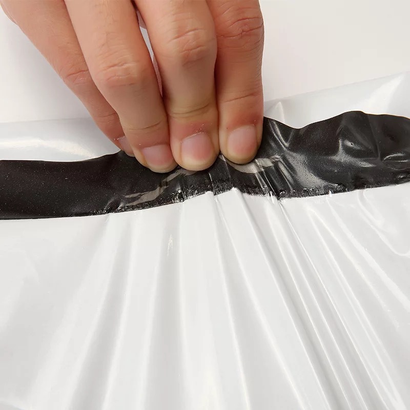 Bolsa de mensajería al por mayor gris blanco negro bolsa de embalaje logística bolsa de embalaje de plástico bolsa impermeable bolsa de sellado expreso en stock