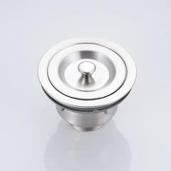 201 stainless steel sink drain, kitchen sink pull-up drain, sanitary ware manufacturer