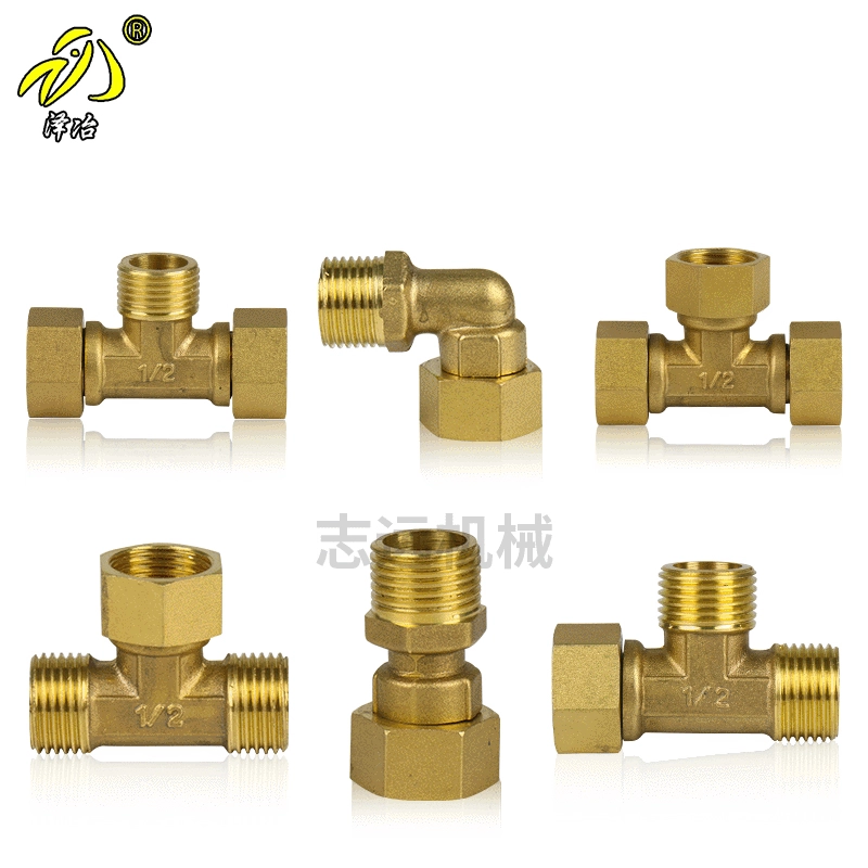 Медный подвижный тройник Солнечный водонагреватель PPR 4 точки 6 точек подвижный тройник. Прямой соединитель. Локоть