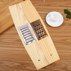 Large 14-48CM Stainless Steel Copper Sheet Pine Wood Shredder Home Potato Radish Chopper Wholesale