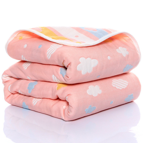 110*110cm cotton 6 six-layer gauze children's towel quilt baby gauze bath towel blanket blanket wholesale