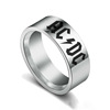 Ring stainless steel, men's accessory, punk style, simple and elegant design