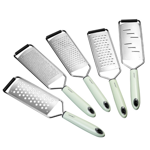 Kitchen gadget set household stainless steel multifunctional paring knife bottle opener garlic press egg beater colander