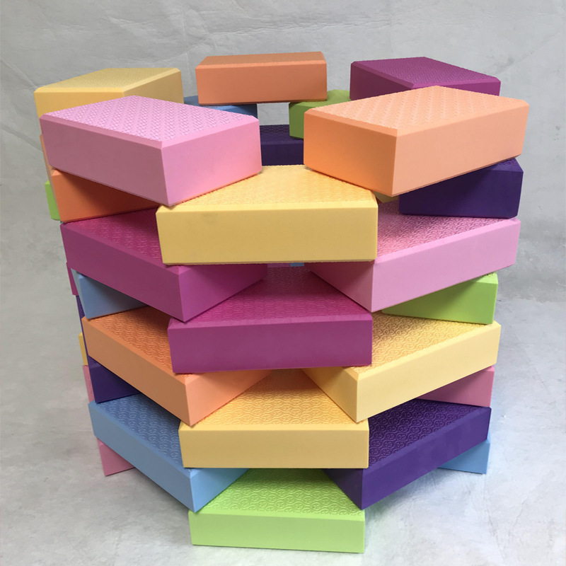 Kindergarten Large EVA Foam Brick Building Blocks Children's Amusement Park Soft Bricks Benefit Intelligence Toys Yoga Brick 1-5