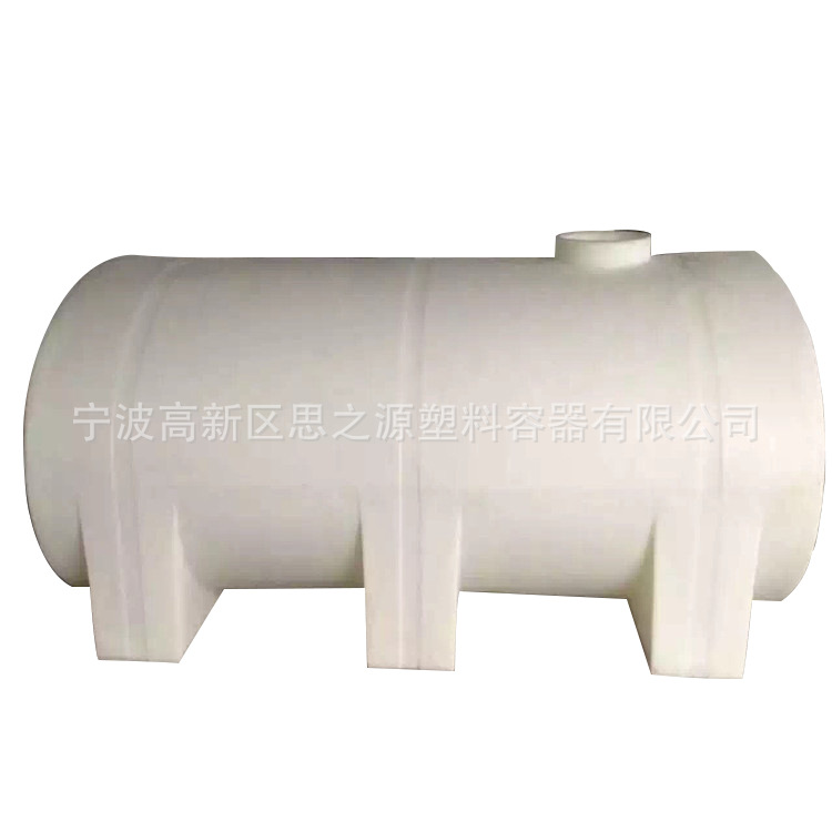 厂家批发加厚耐酸碱车载运输5吨pe方形水桶5立方防腐塑胶卧式储罐