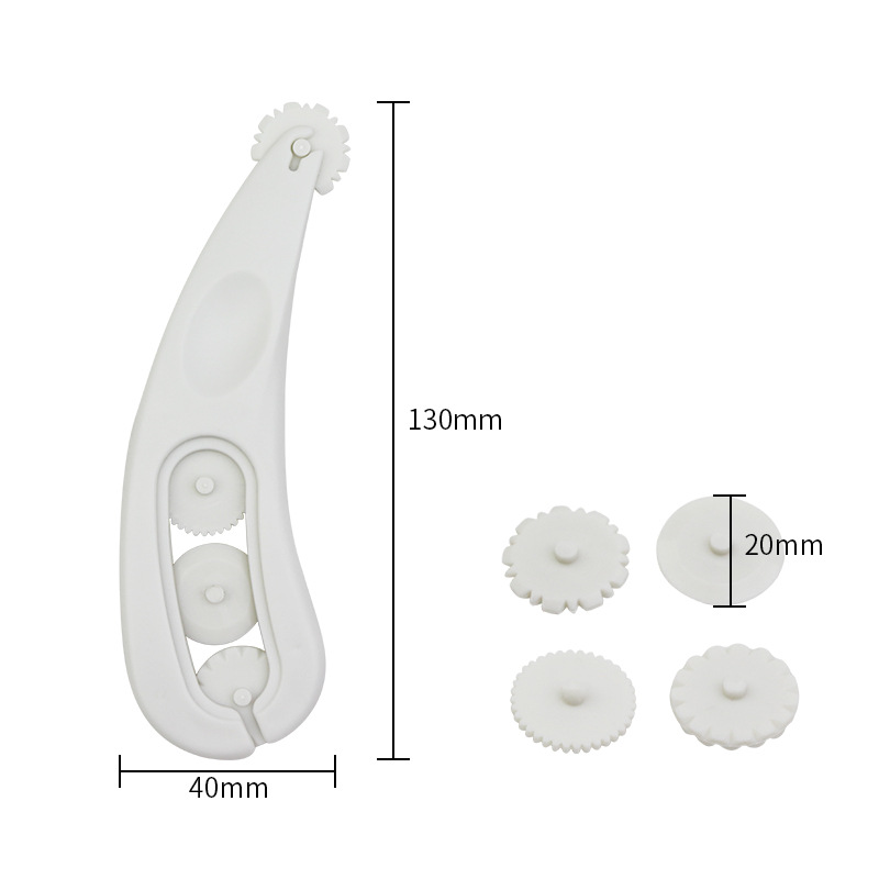 Venta caliente transfronteriza nuevo rodillo fondant que forma el cuchillo repujado cuchillo de corte de cerámica cuchillo fábrica lote mezclado