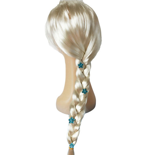 New Frozen wholesale cosplay wig braids direct sale Frozen wig princess braids