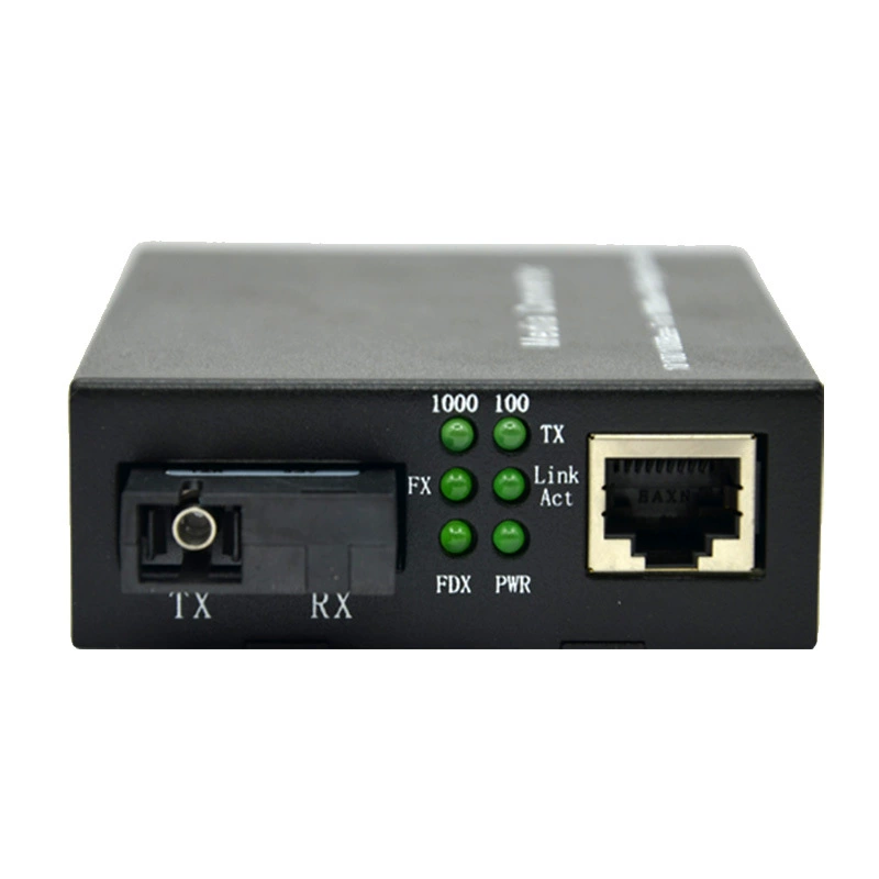 Optical fiber transceiver Gigabit single -mode single fiber -to -network cable 20/40/60/80/100km photoelectric converter one pair