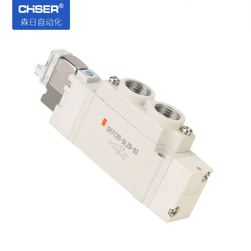 Соленоидный клапан типа Mori SMC SY7120-5LZD/5DZD/MD-02 пневматический реверсивный клапан SY7220-6GD-C6