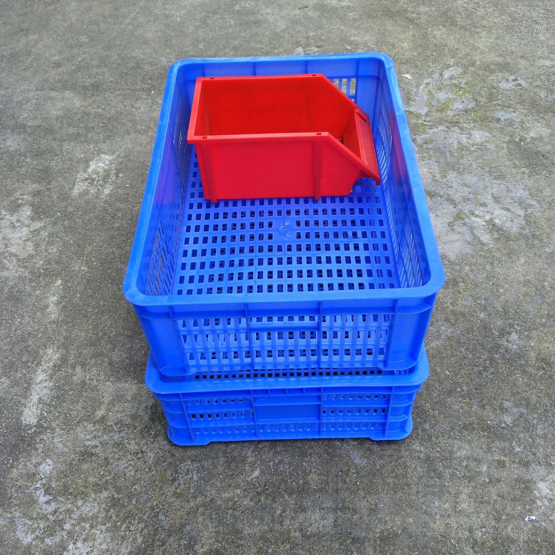 厂家批发黄色塑胶筐蘑菇烘干使用筐食品塑胶框物料周转塑胶筐