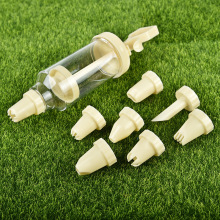 厂家特价蛋糕裱花枪奶油裱花器8头曲奇裱花嘴家庭烘焙喷枪套装