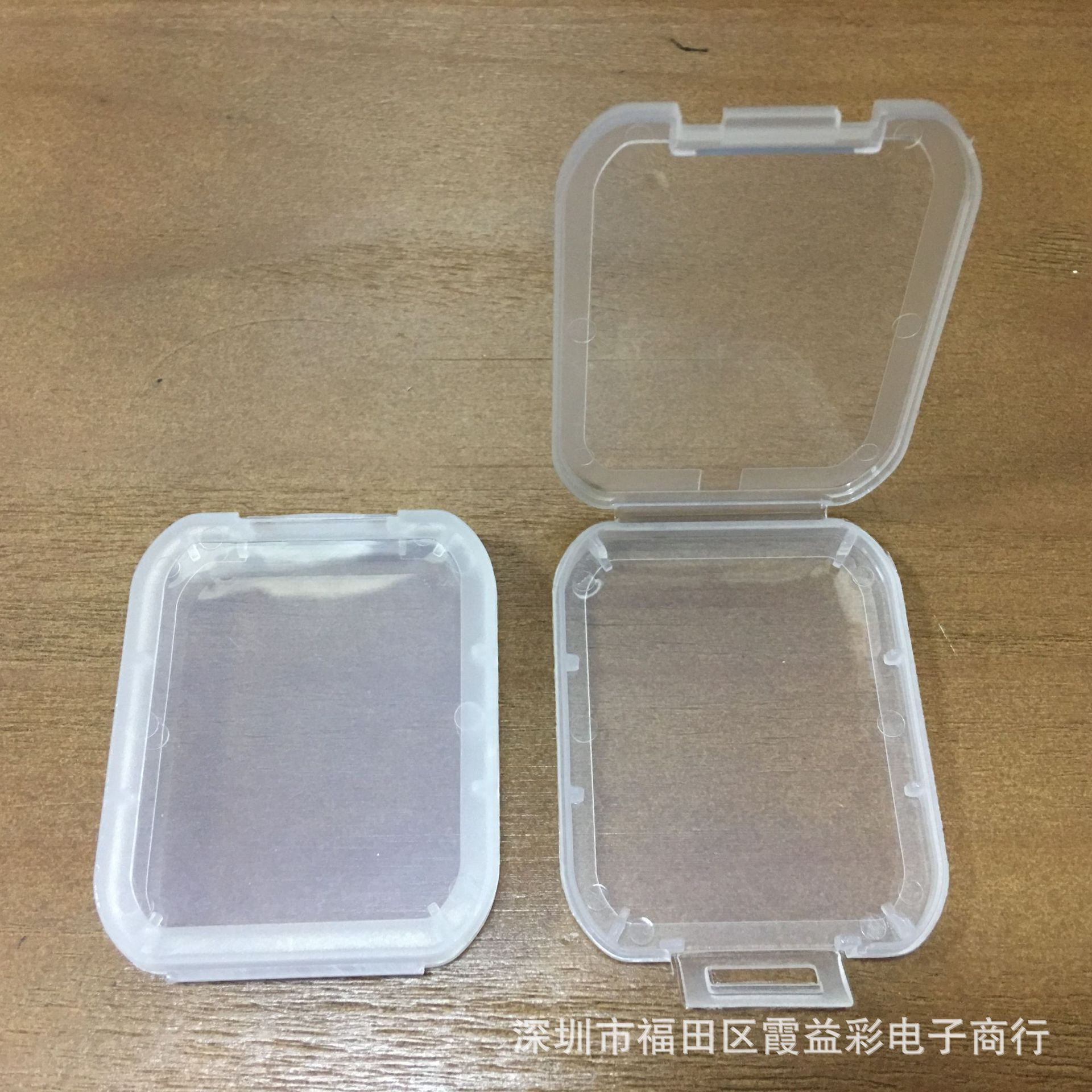 CF小白盒SD/TF/CF卡盒专业批发保护盒CF大卡厚款收纳盒现货礼盒