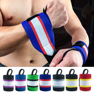 Factory Fitness Wrist Men's Bandage Training Anti-Sprain Sports Booster Band Wrist Band Protective Equipment Gloves Bench Push