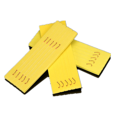 Boxed fish hooks tied with famous fishing gear, sub-line hooks, Izu, Iseni, Kinsode, Maruseko line