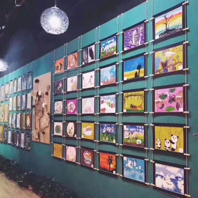 Art Work Framed Picture Frame Thick Hard Cardboard Photo Frame Kidsren's Painting Cardboard Picture Frame Wholesale Framed 8 Open 4Ka4 Photo Wall