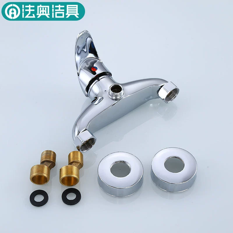 Кран с горячей и холодной водой Faao Bathroom Brass, смеситель FA-5502, душевая лейка