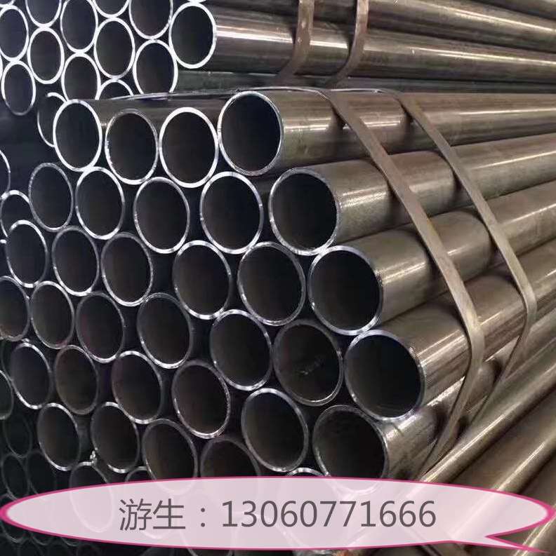 佛山现货直缝焊管Q235B铁焊管厚壁焊接卷管1寸小口径钢管架子管