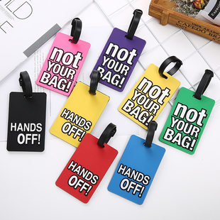 Luggage tag PVC, suitcase, direct factory sales