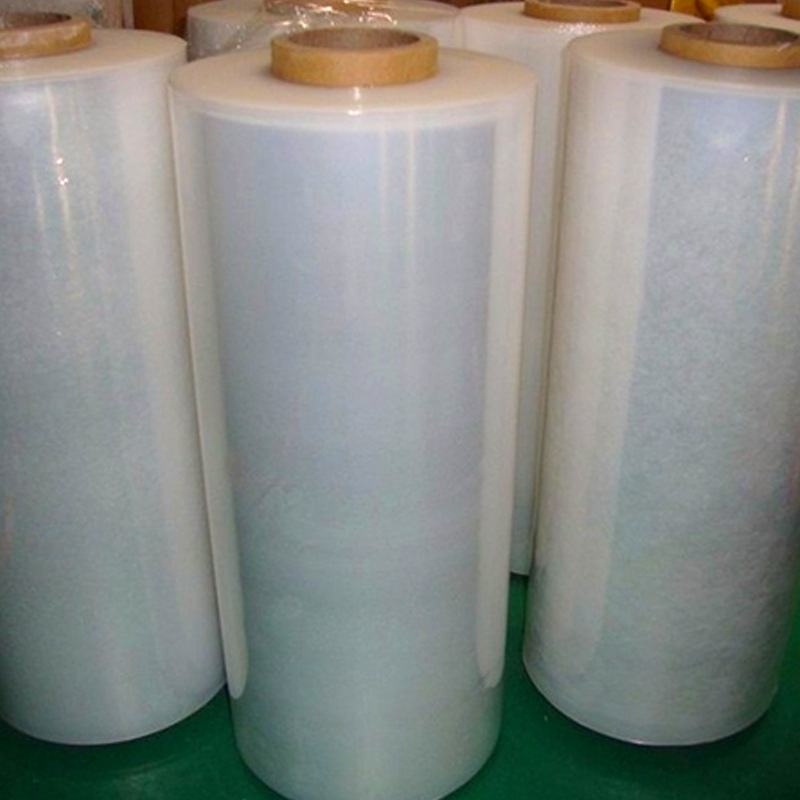 PE缠绕膜厂家50CM透明塑料薄膜规格齐全工业保鲜膜打包拉伸包装膜